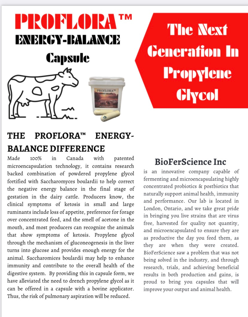 ProFlora - Cattle ENERGY Capsule